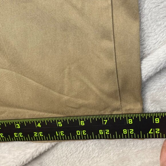 Dockers Mens Pants 32x32 Straight Fit D2 Khaki Straight Leg Flat Front Workwear - Picture 6 of 10